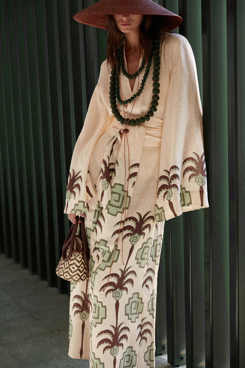 Johanna Ortiz Boa Whisper Kimono outlook