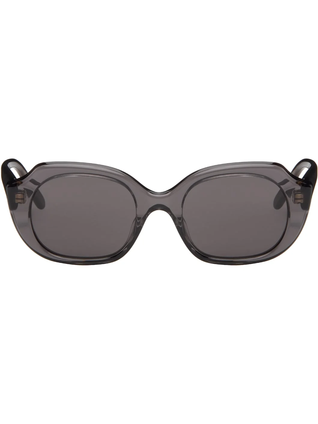 Gray Slim Sunglasses - 1