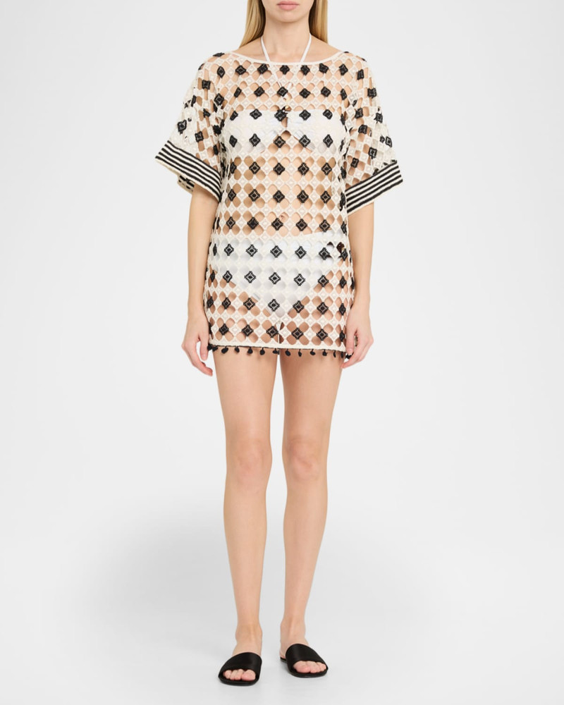 RAMY BROOK Betsy Crochet Sun Dress Coverup outlook