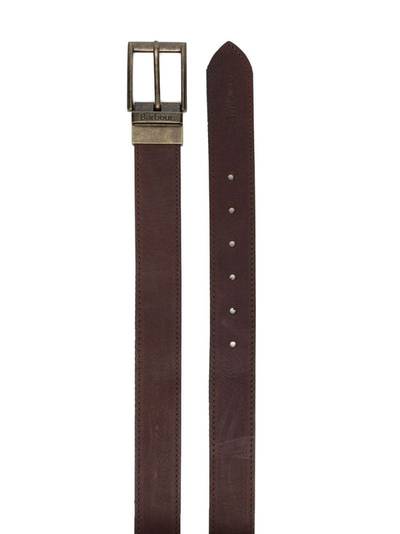 Barbour buckle leather belt outlook
