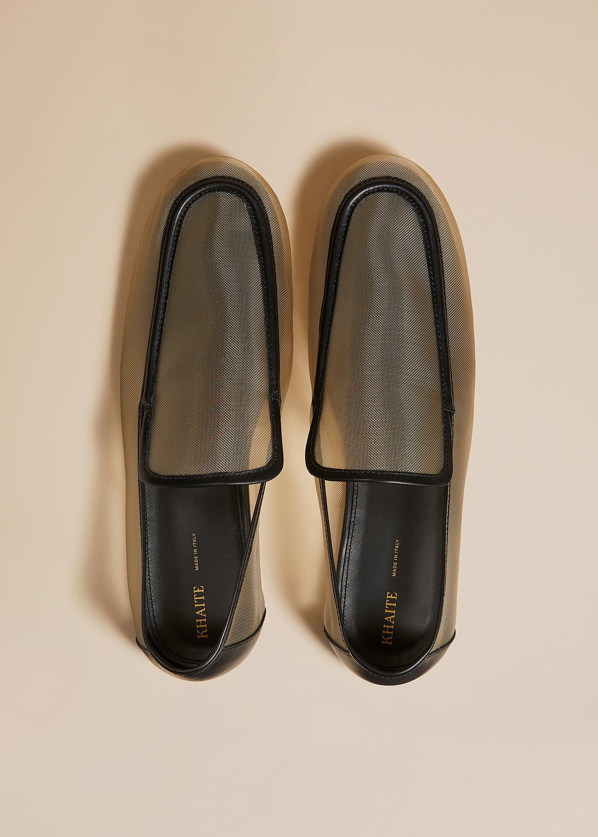 Alessio leather-trimmed mesh loafers - 5