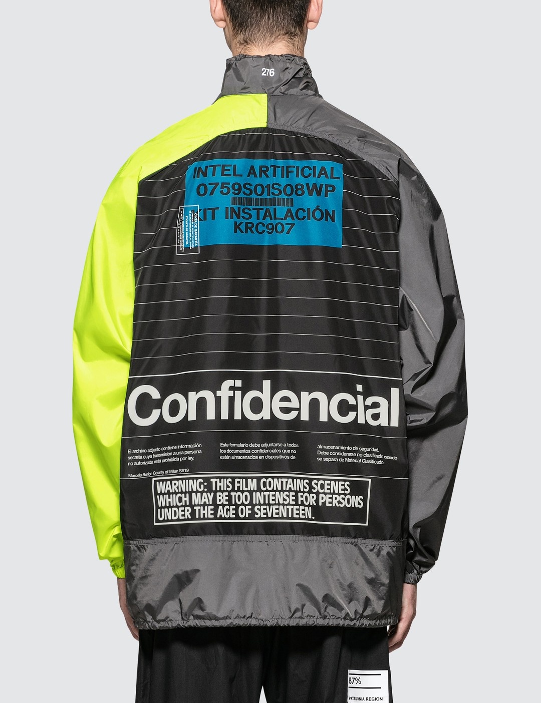 INTEL LETTERING WINDBREAKER - 3