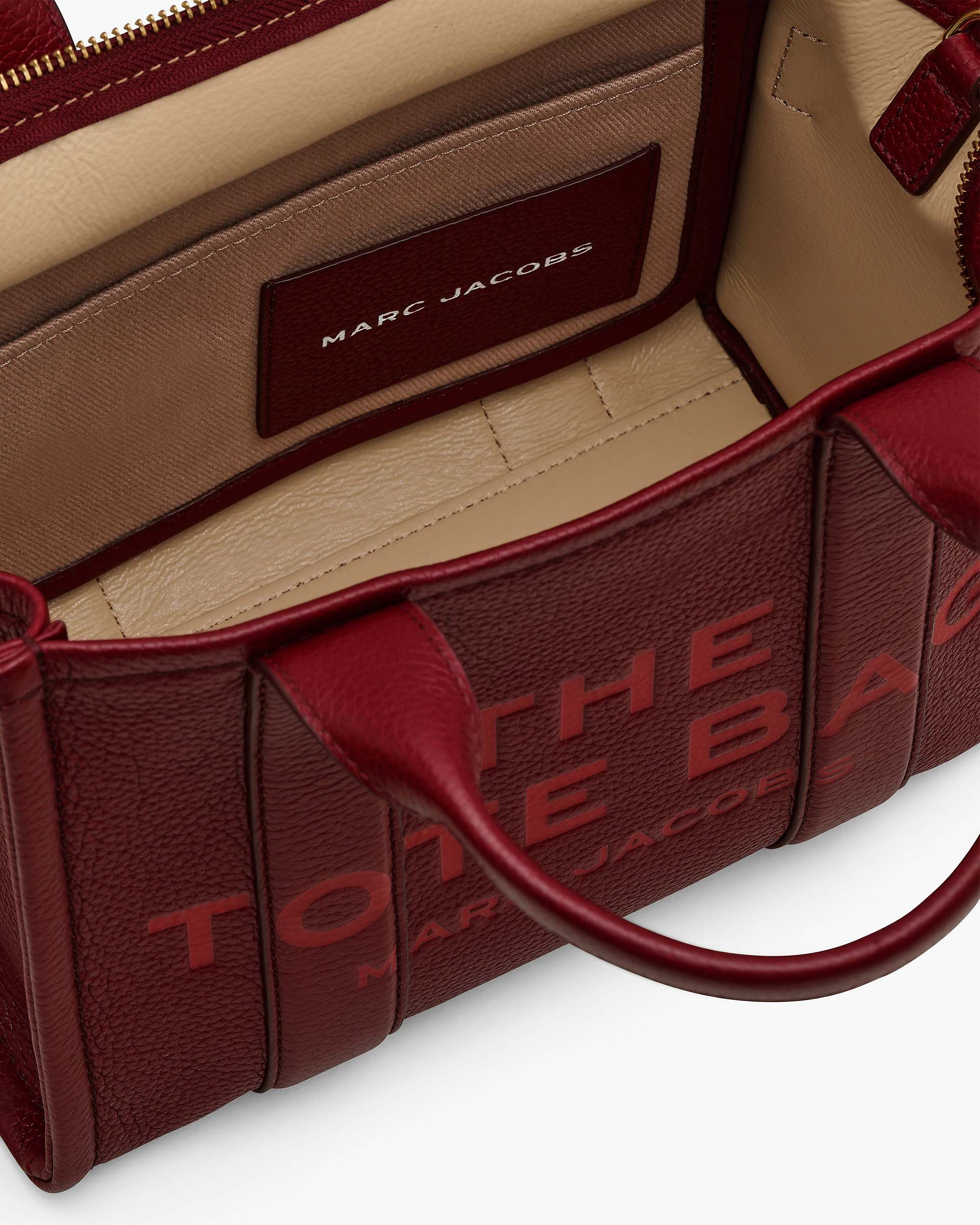 THE LEATHER SMALL TOTE BAG - 6