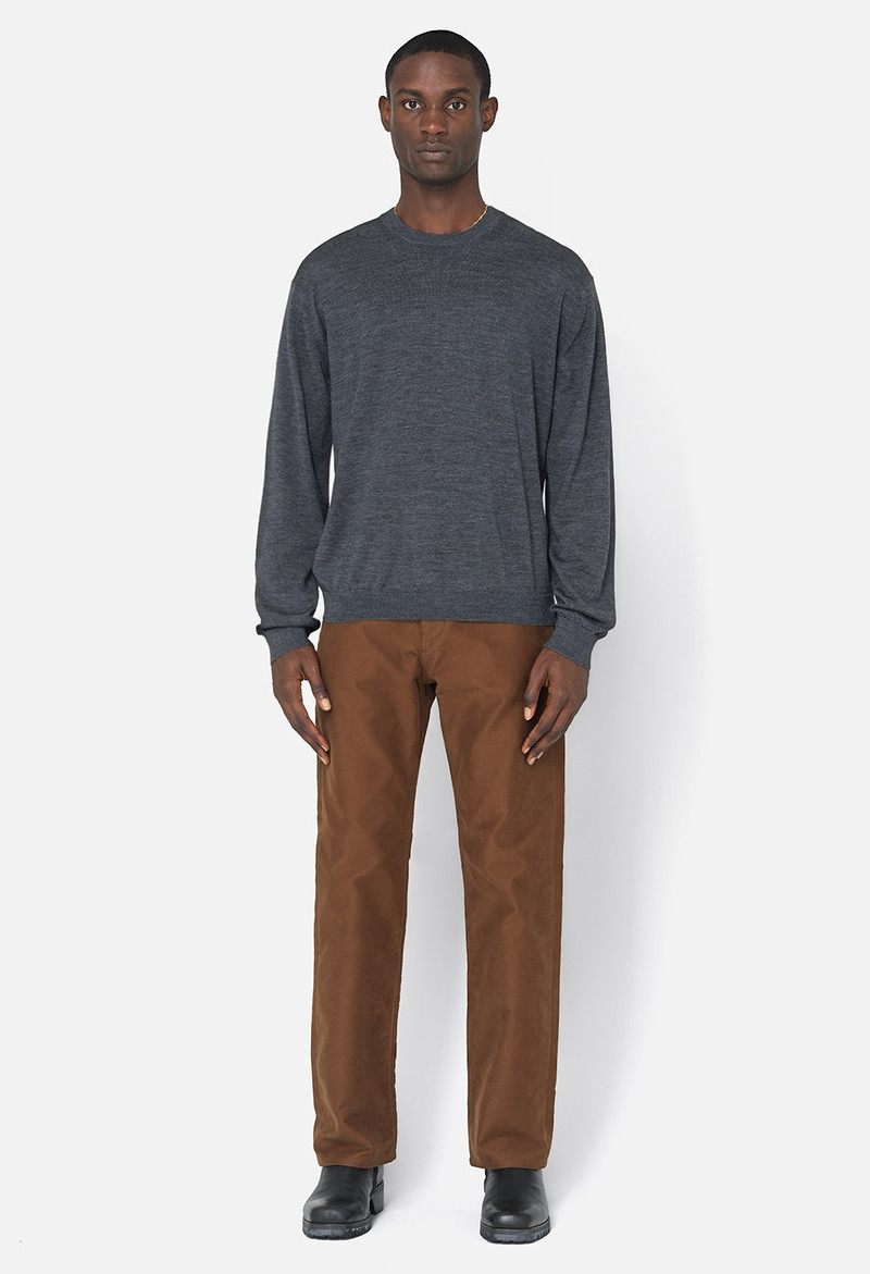 CASHMERE WOOL BLEND CREW 2