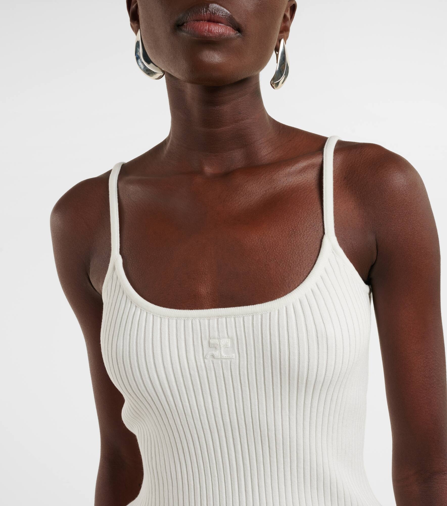 Reedition ribbed-knit top - 5