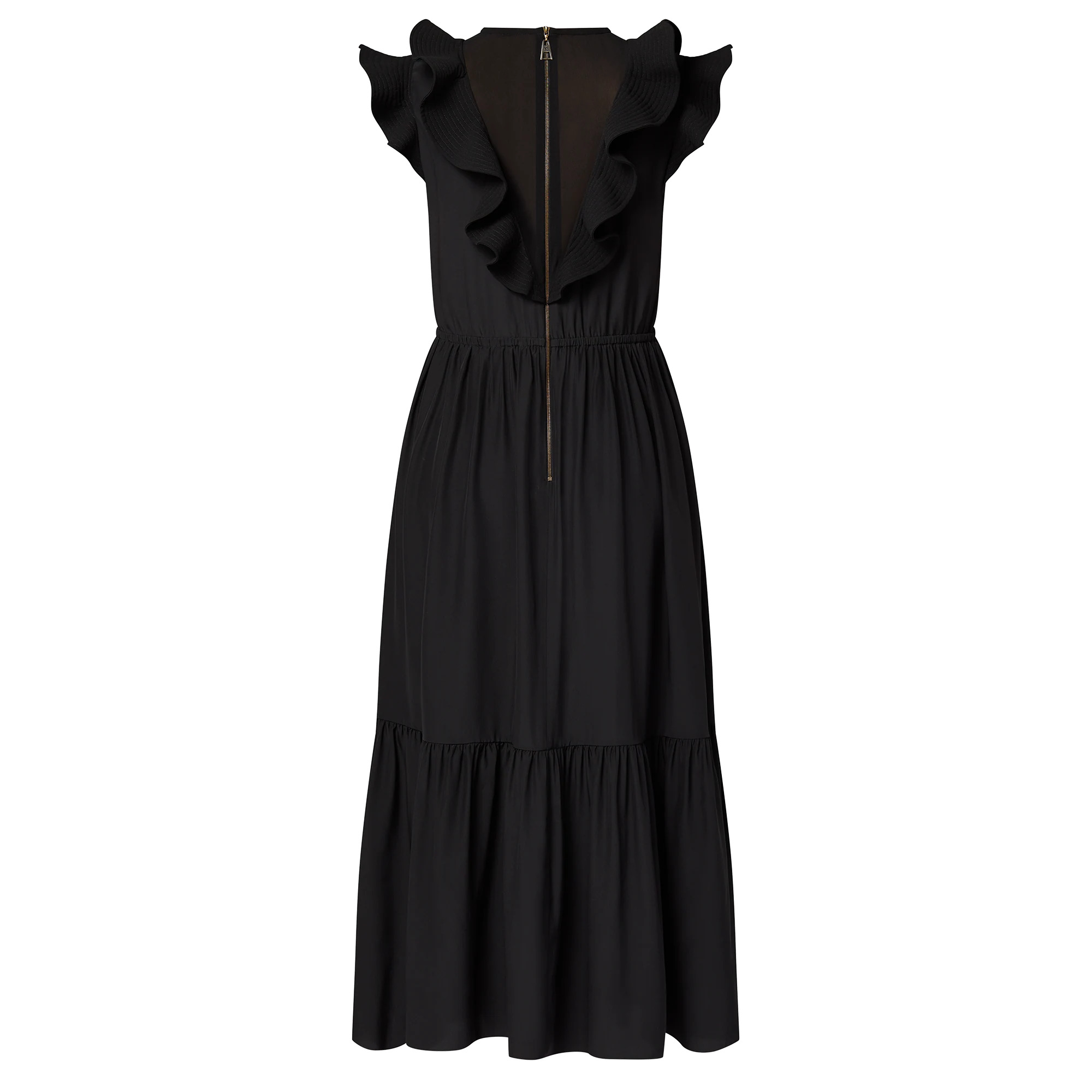 Ruffle Detail Dress - 3