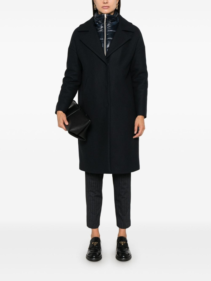 Herno layered coat outlook