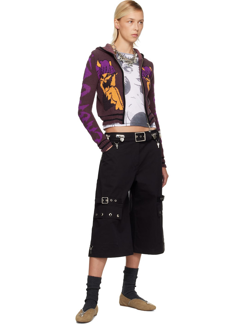 Chopova Lowena Brown Tammie Jo Hoodie outlook