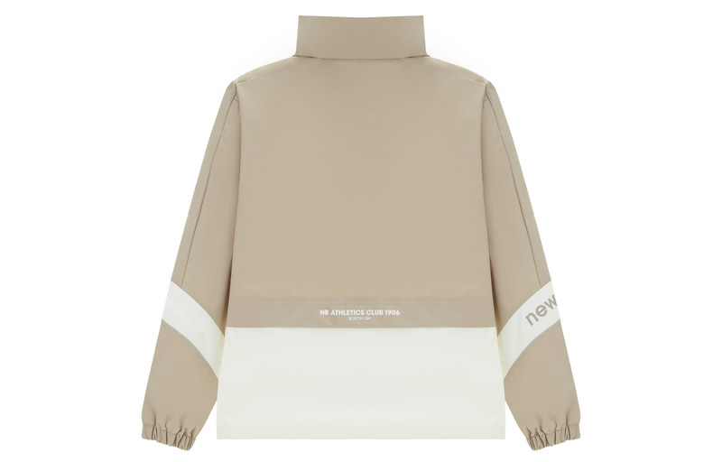 New Balance New Balance Lifestyle Jacket 'Beige White' 5AD12103-LBE outlook