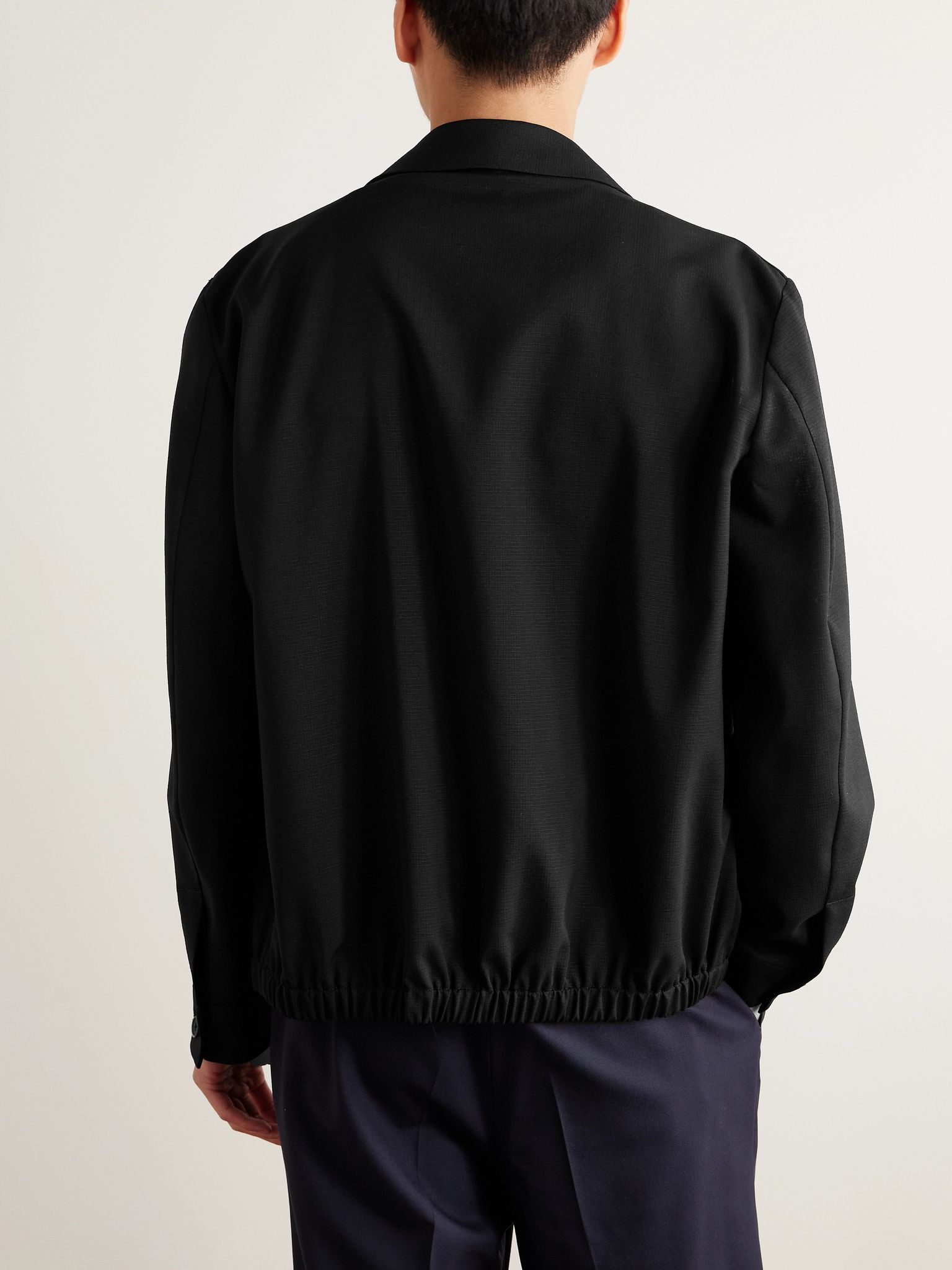 Zaleto Virgin Wool-Ripstop Jacket Black - 3