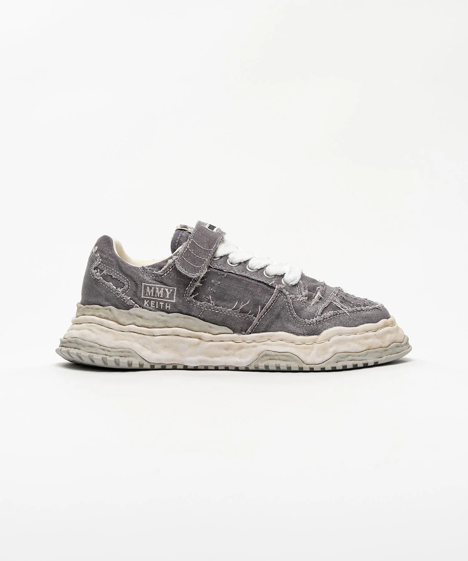 "KEITH" OG Sole Brushed Twill Low-top Sneakers - 1