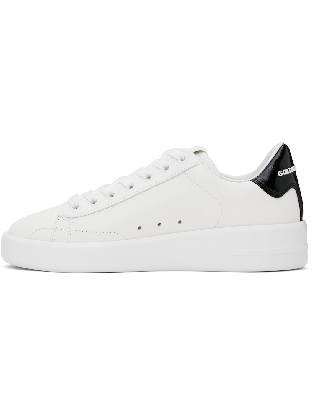 White & Black Purestar Sneakers - 3