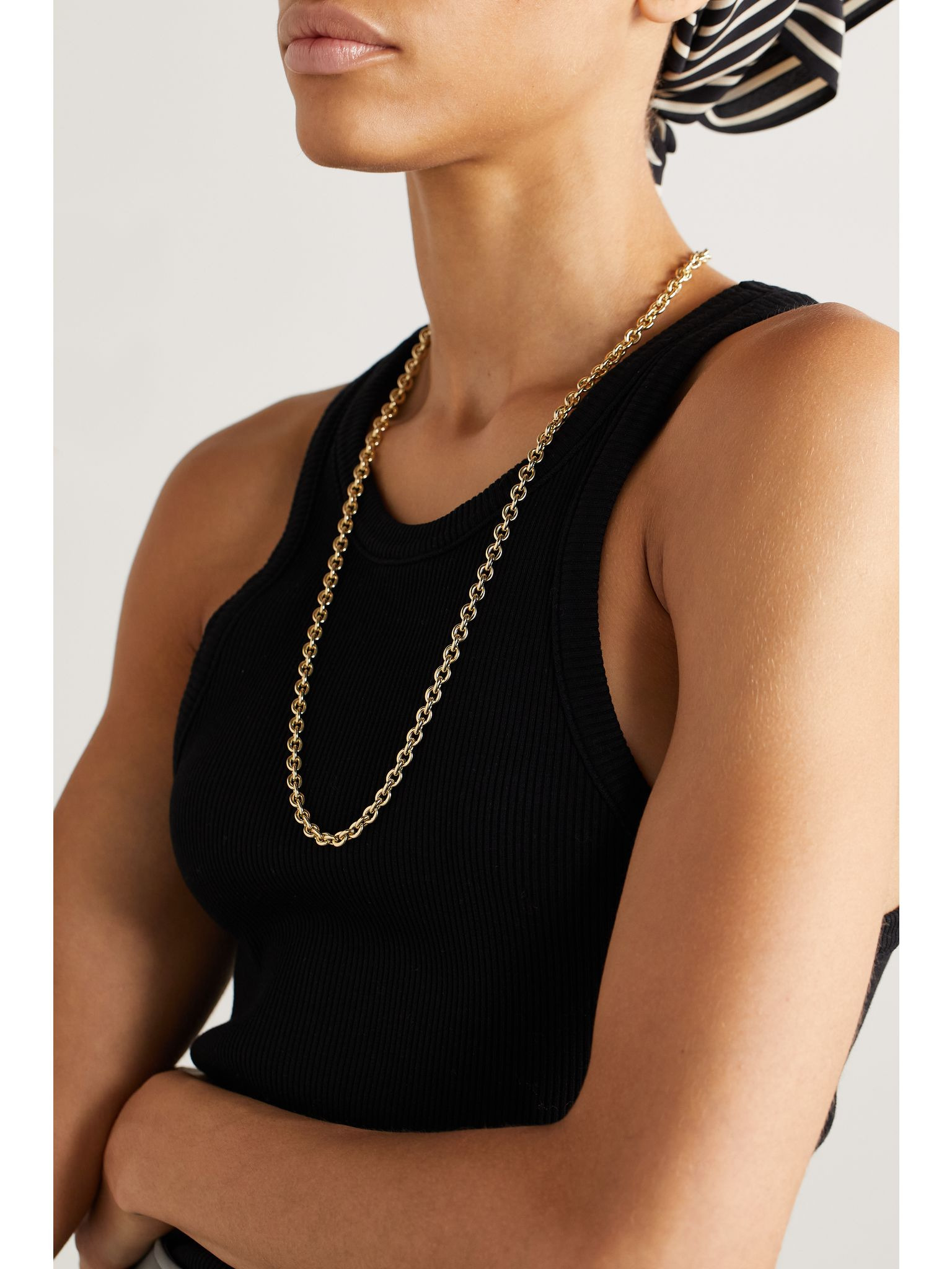 14-karat gold necklace Gold - 5