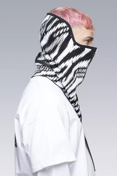 ACRONYM NG4-PS Modular Zippered Powerstretch® Neck Gaiter Zebra outlook