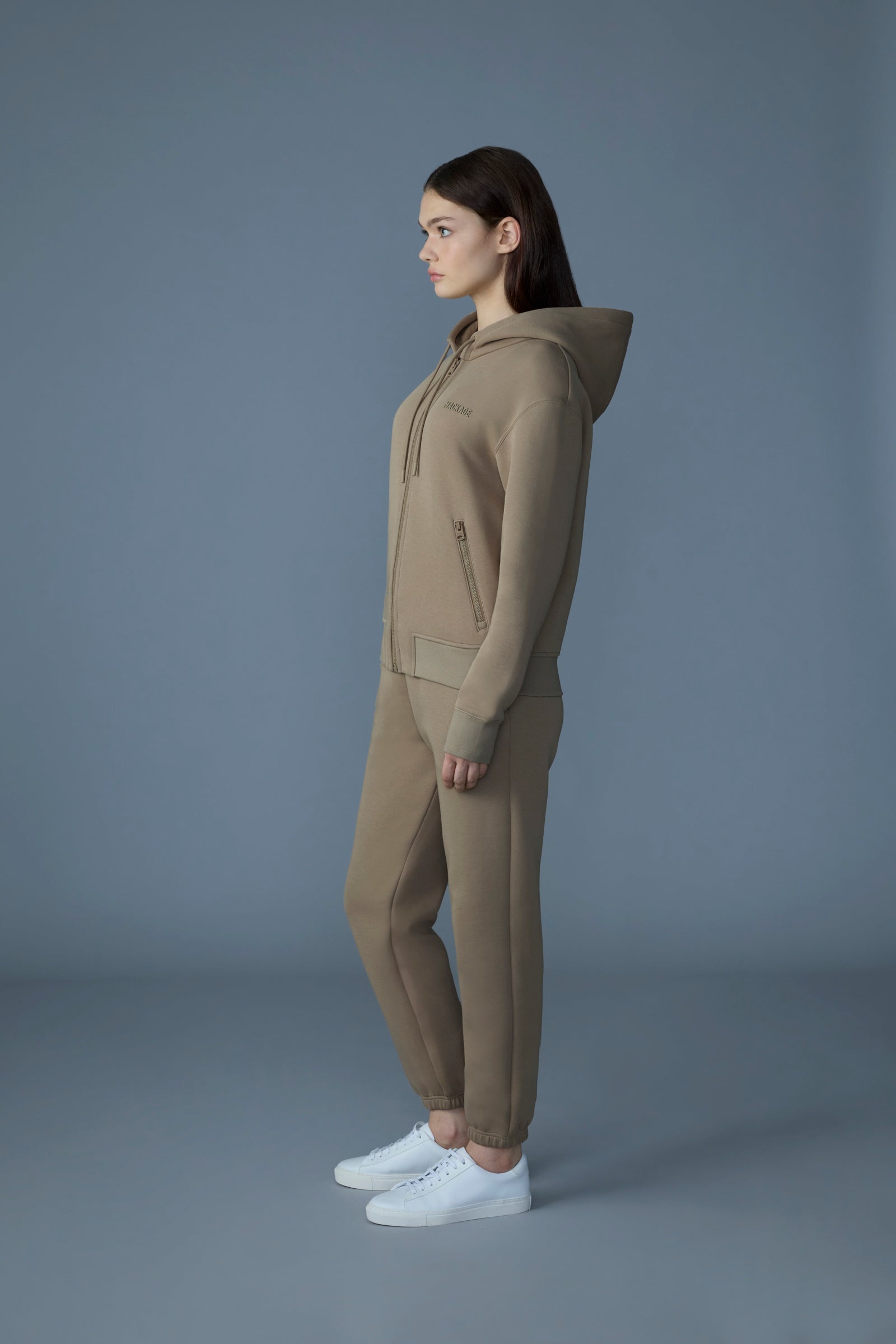KRYSSA Double-Face Zip-Up Hoodie - 3