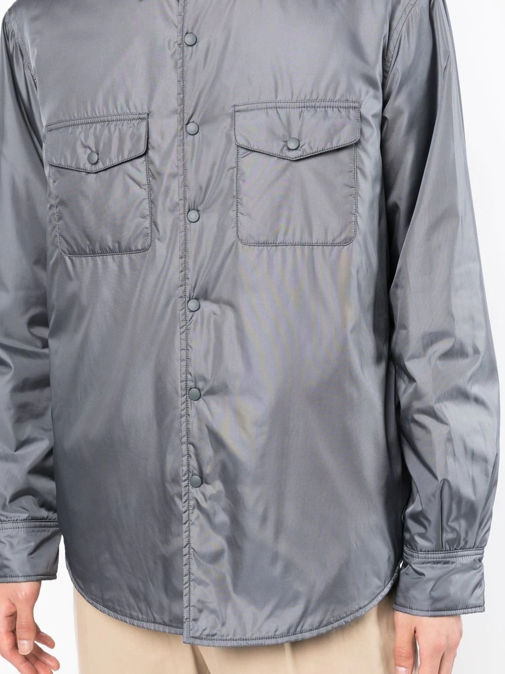 lightweight shirt jacket - 5