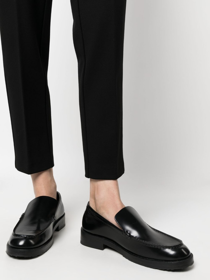 high-waisted cropped trousers 5
