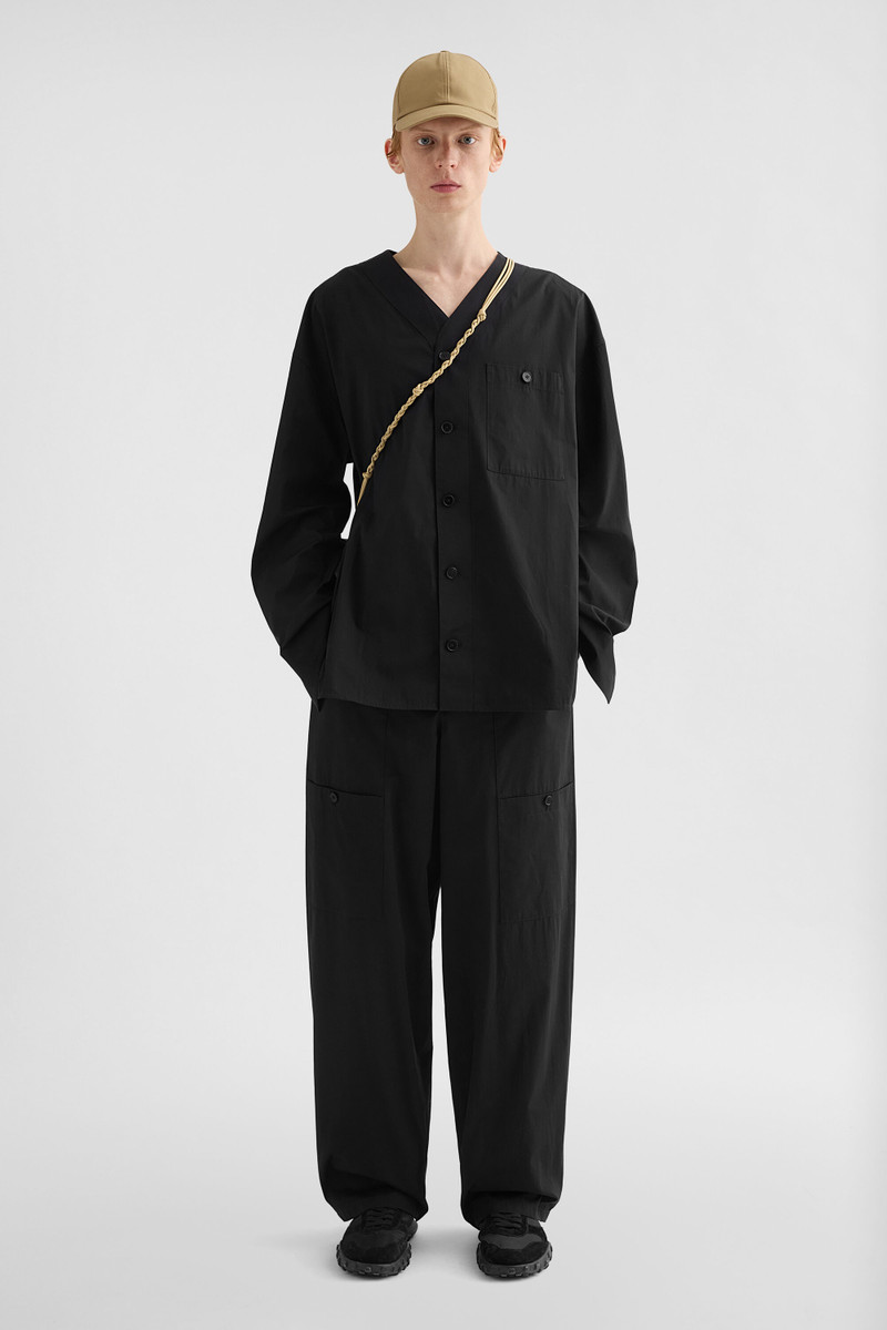 Jil Sander Cotton Poplin Cargo Trousers outlook