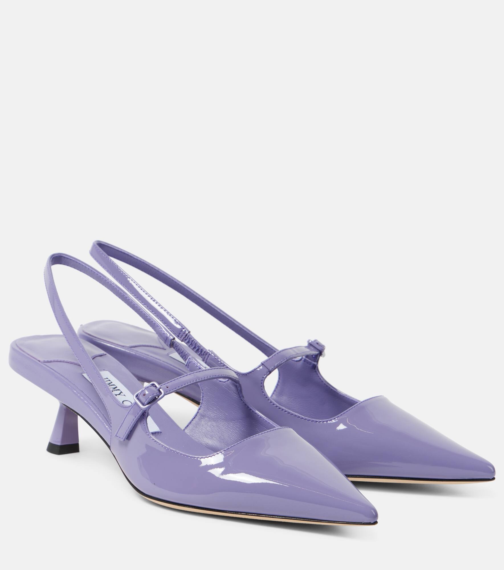 Didi 45 patent leather slingback pumps - 1