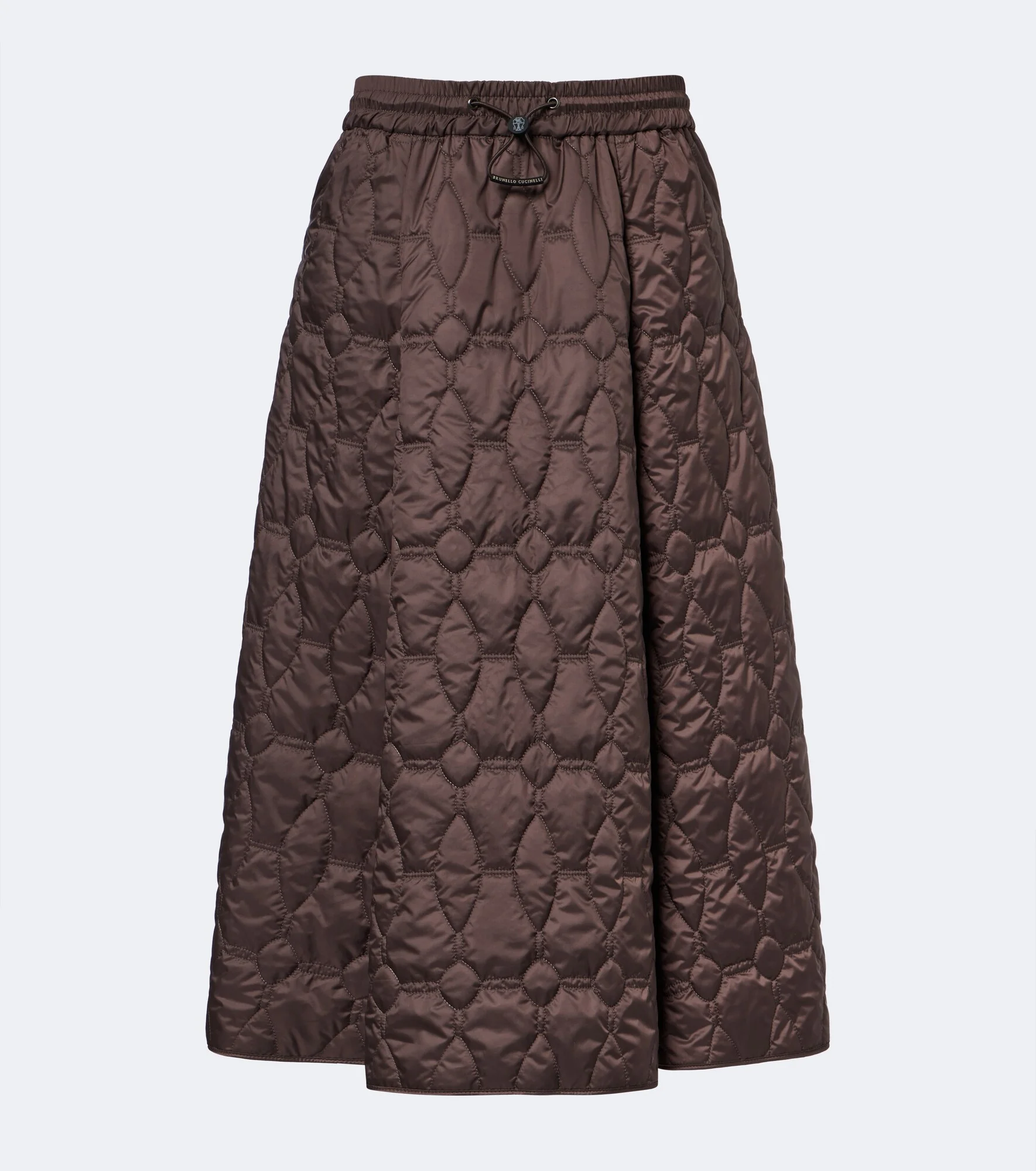 Technical padded midi skirt - 1