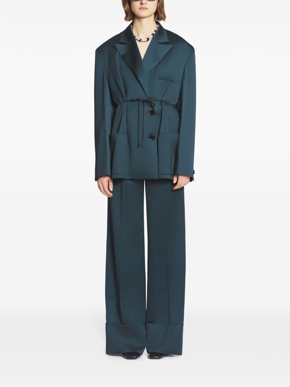 belted trousers - 2