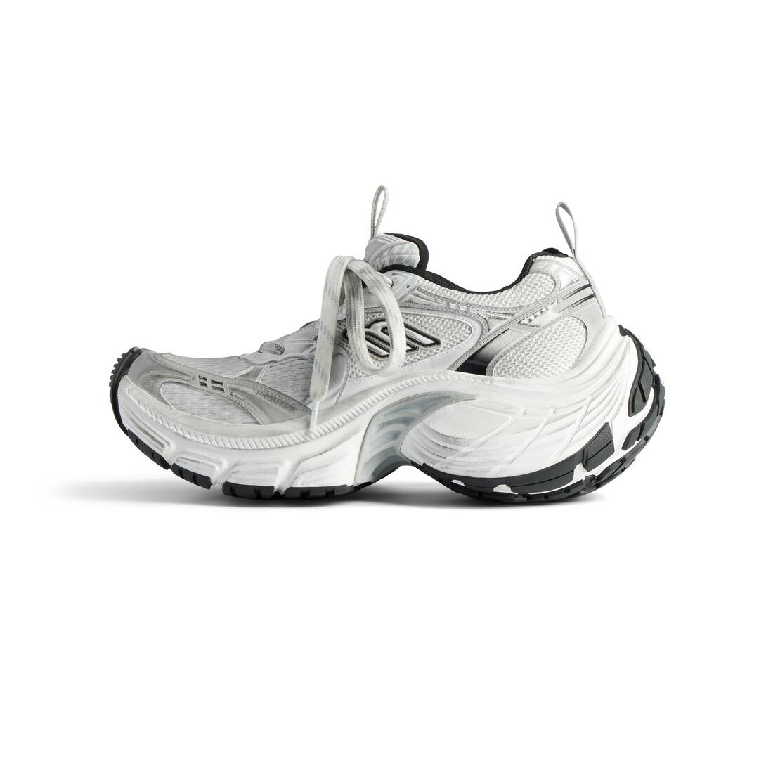 Men's 10xl Sneaker in White/black/gris - 4