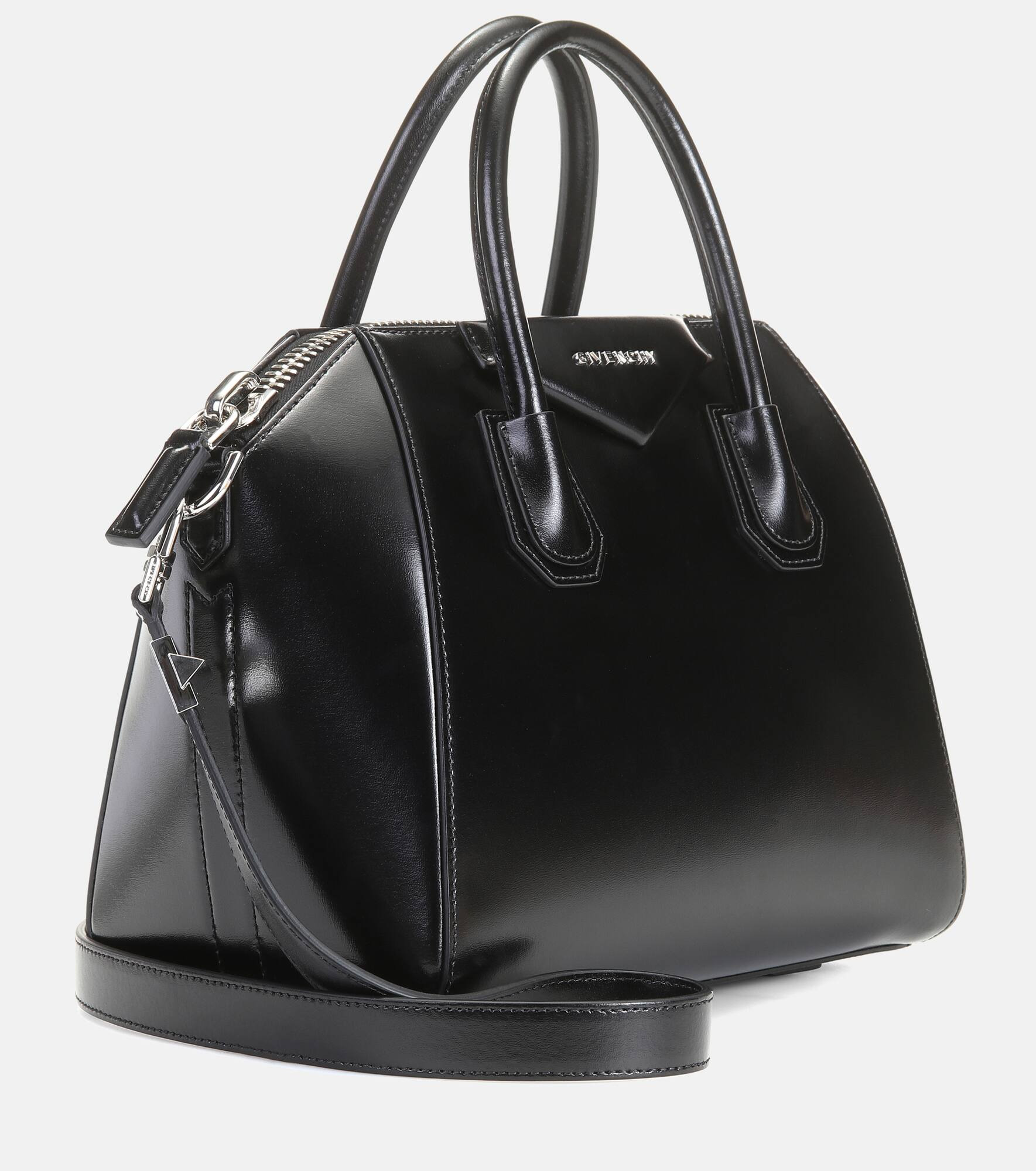 Antigona Small leather tote bag - 4