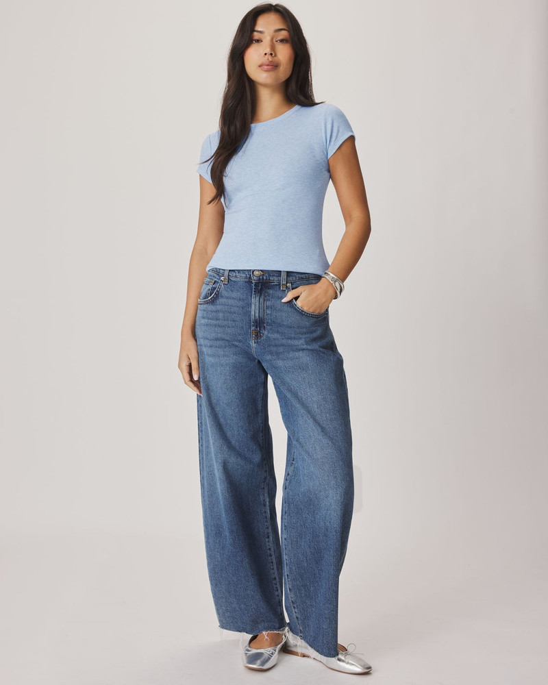 Splendid Josie Stretch Crewneck Tee outlook