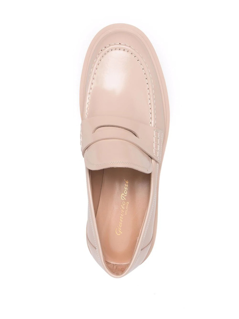 Harris 가죽 loafers 4