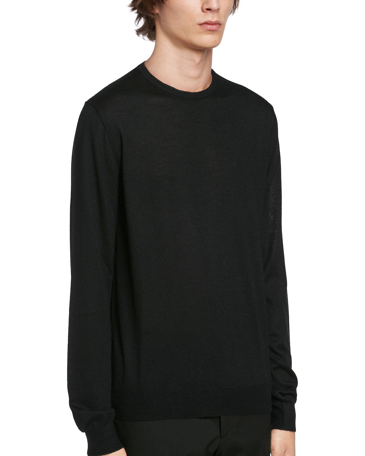 Soft Cashmere Crew-Neck Sweater - 5