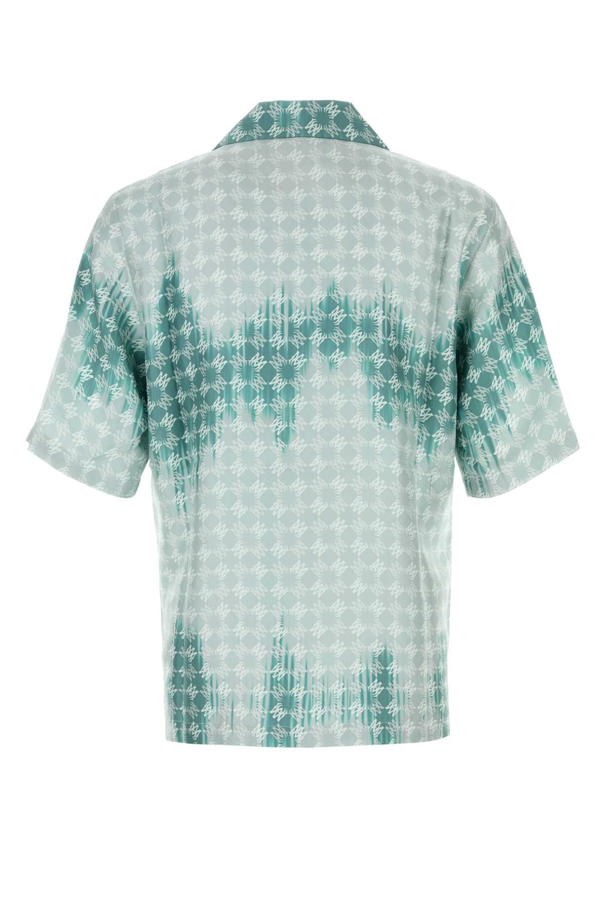 Amiri Men Printed Satin Shirt - 2