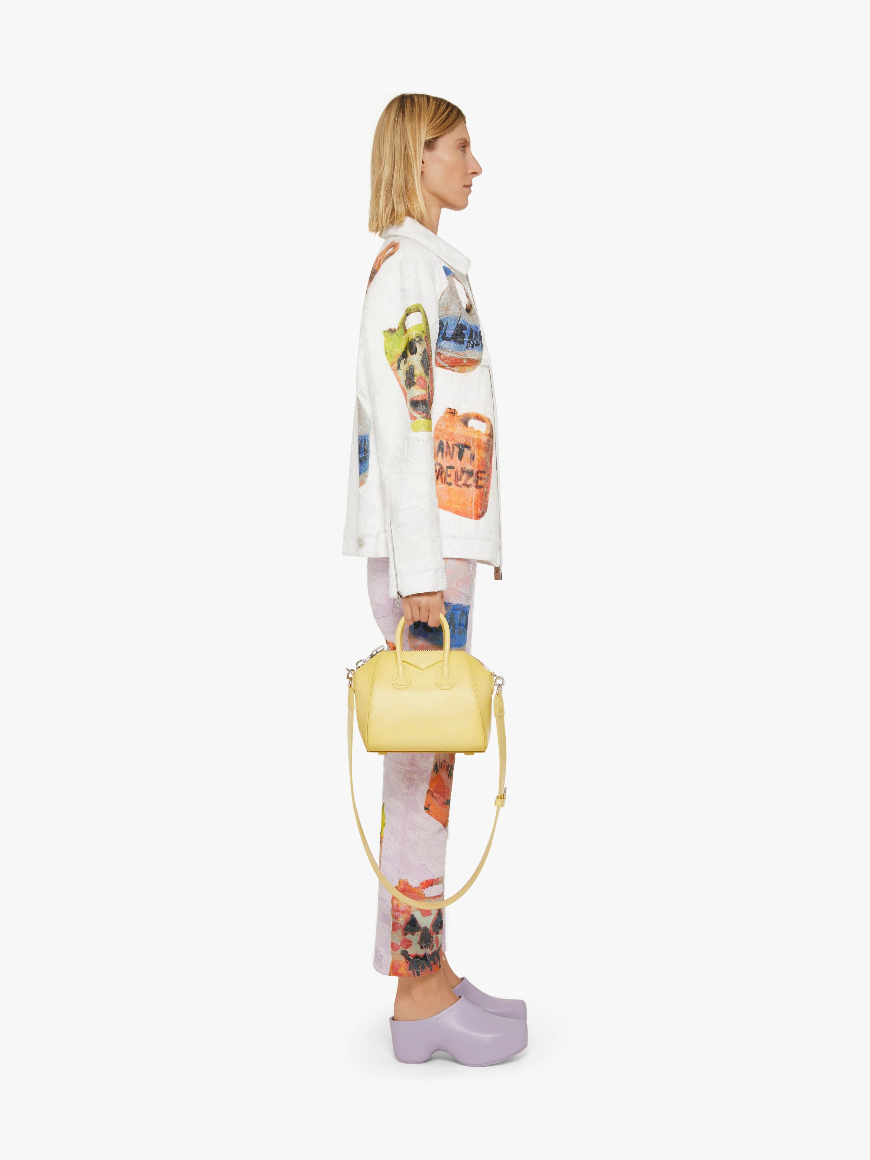 JEANS IN DENIM WITH CERAMIC PRINT - 3