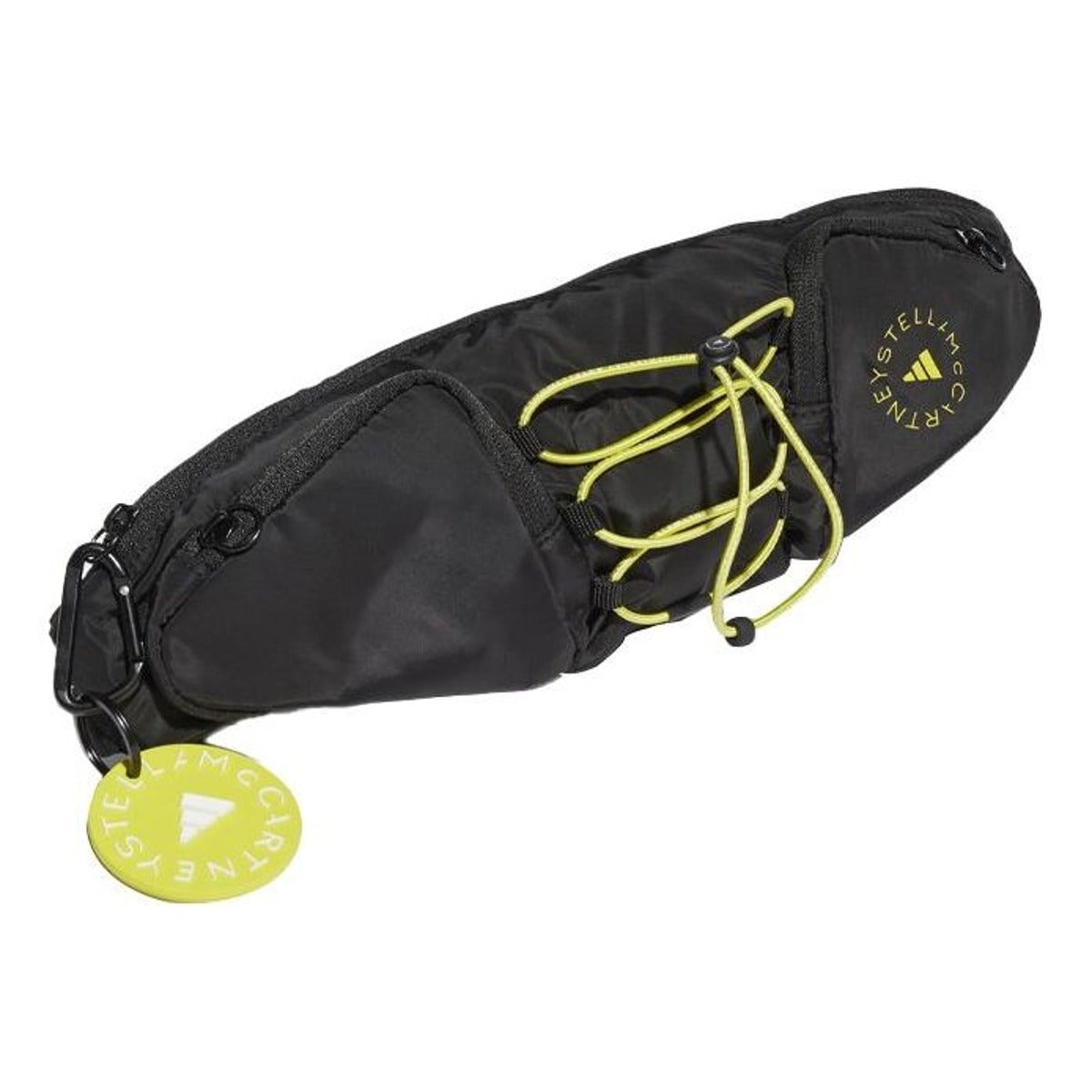 (WMNS) adidas by Stella McCartney Bum Bag 'Black Green' GL5440 - 4
