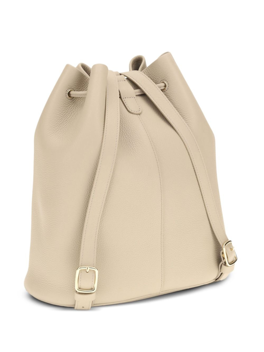 Extra Drawstring leather backpack - 3