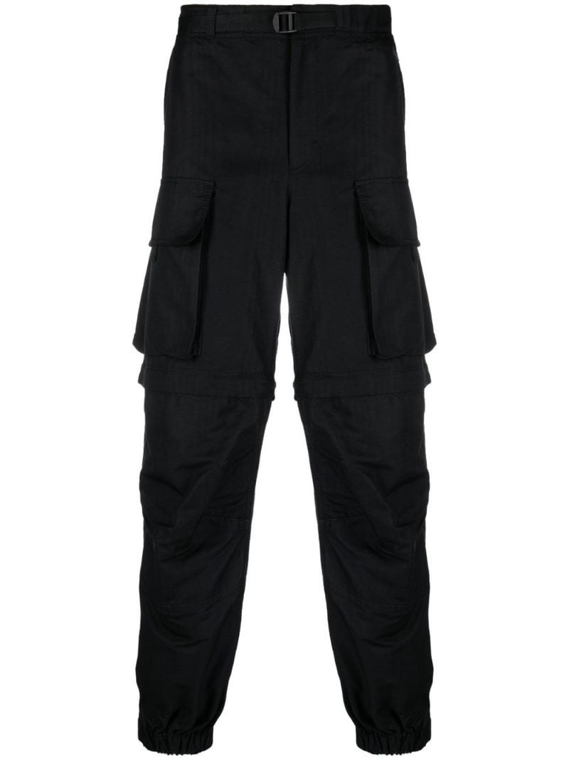 cargo-pocket cotton trousers 1