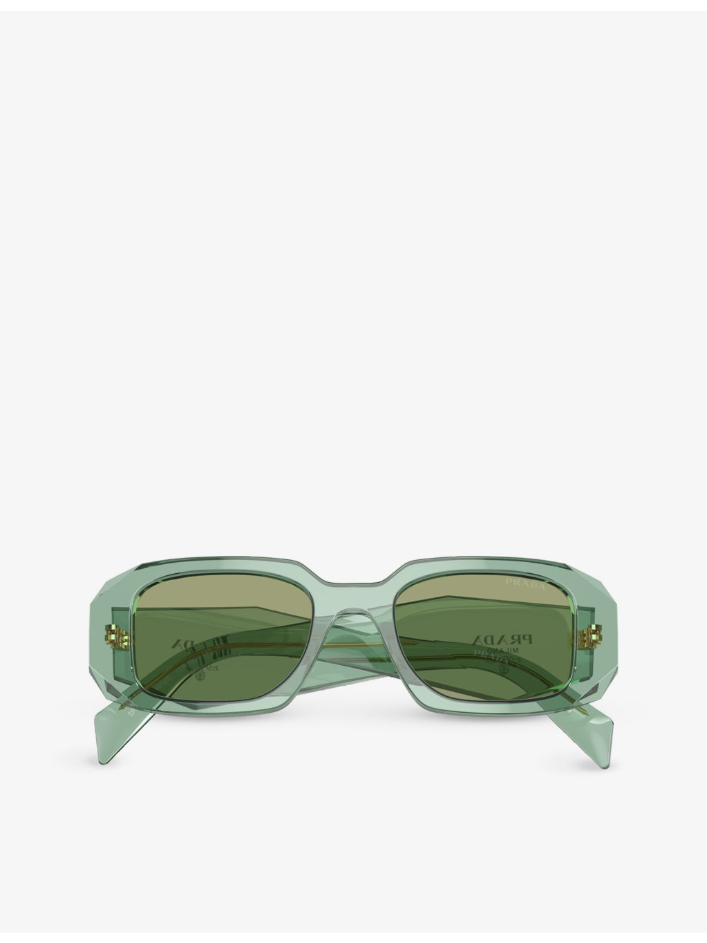 PR A25S rectangle-frame acetate sunglasses - 5