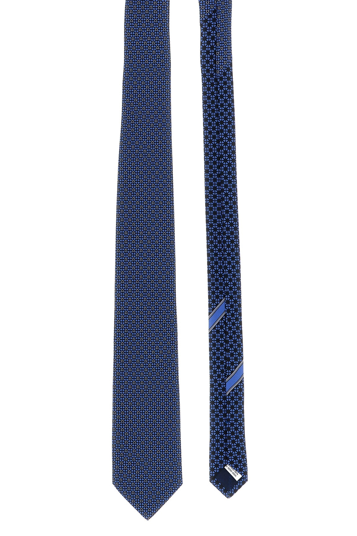 'Gancini + Cuori' print tie - 2