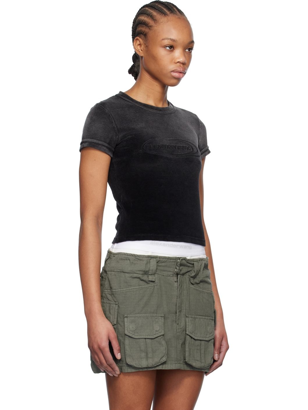 Black Faded Baby T-shirt - 2