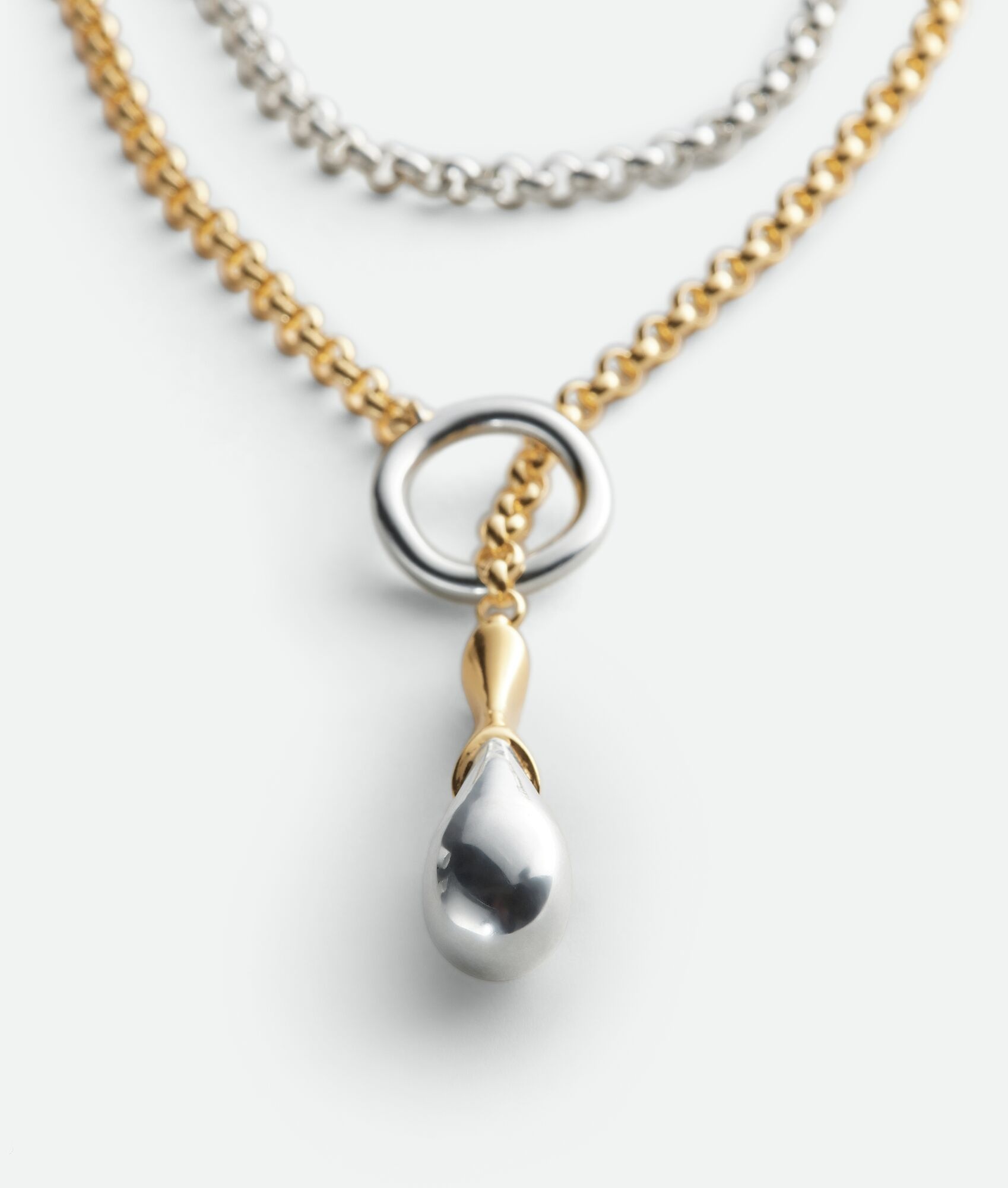Drop Chain Necklace - 3