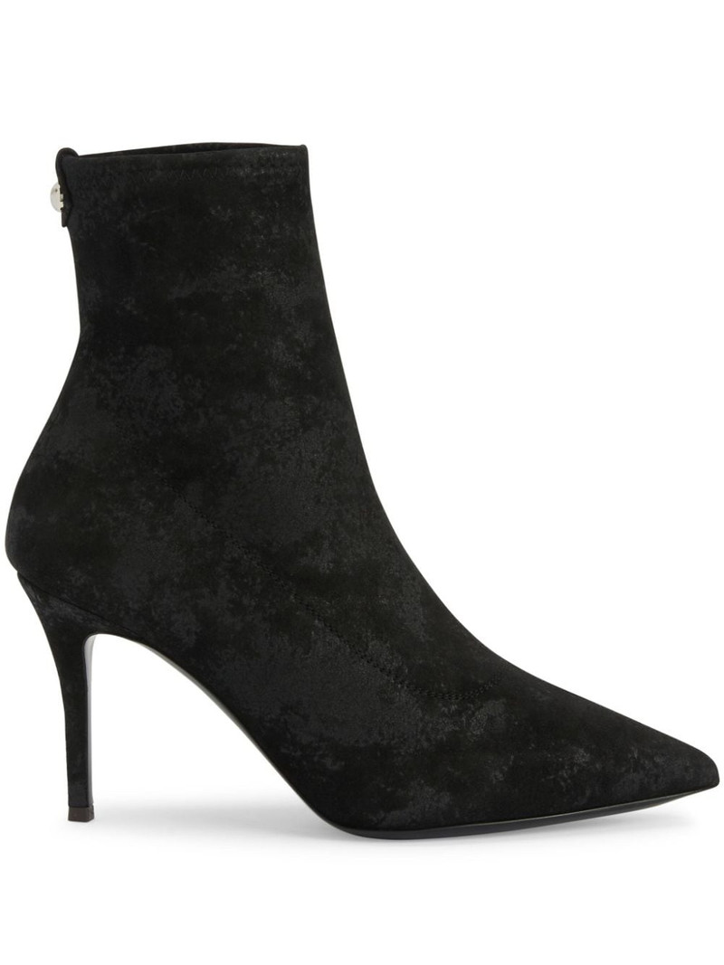 Mirea 90mm suede ankle boots 1