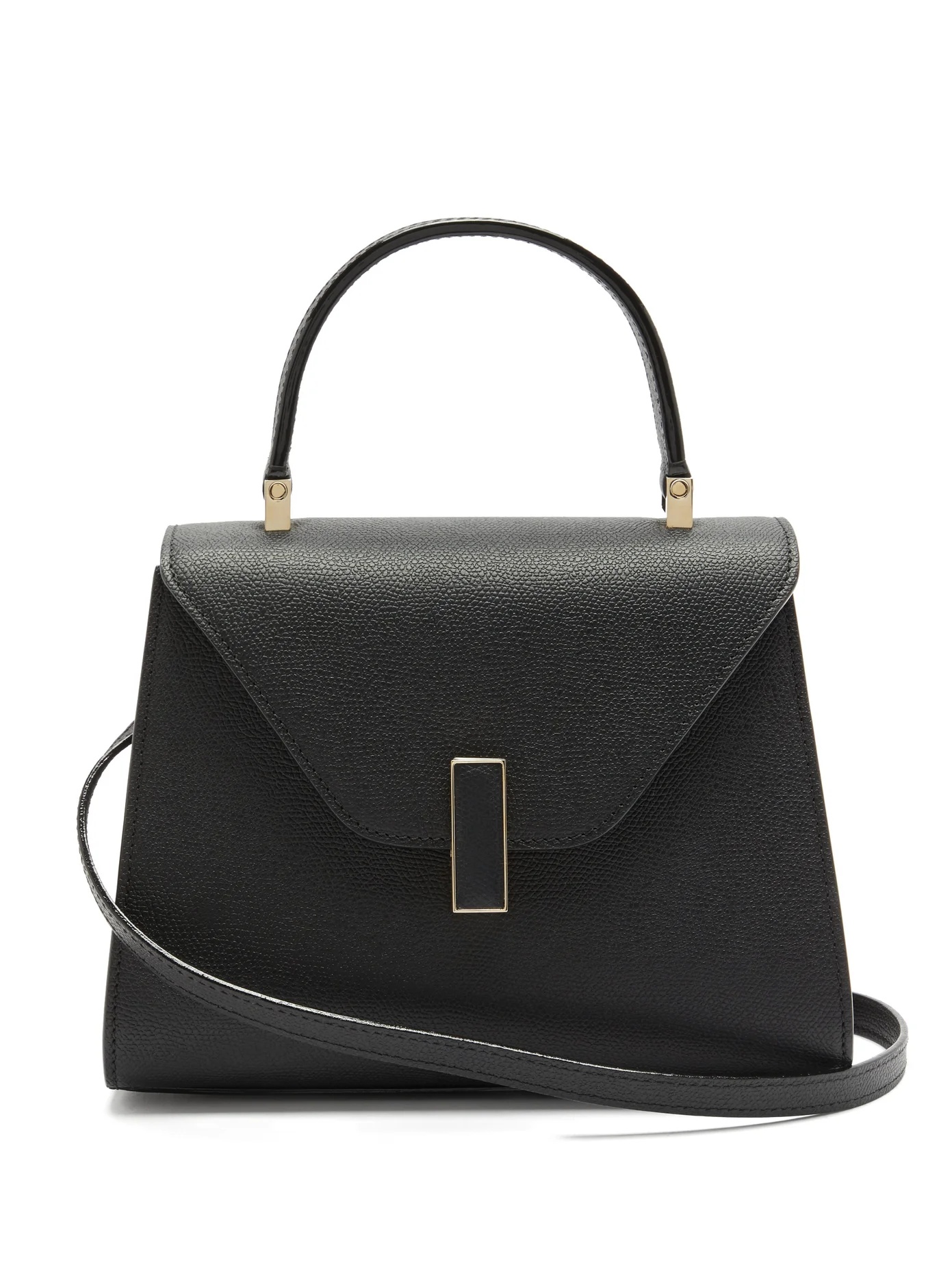 Iside mini grained-leather bag - 1