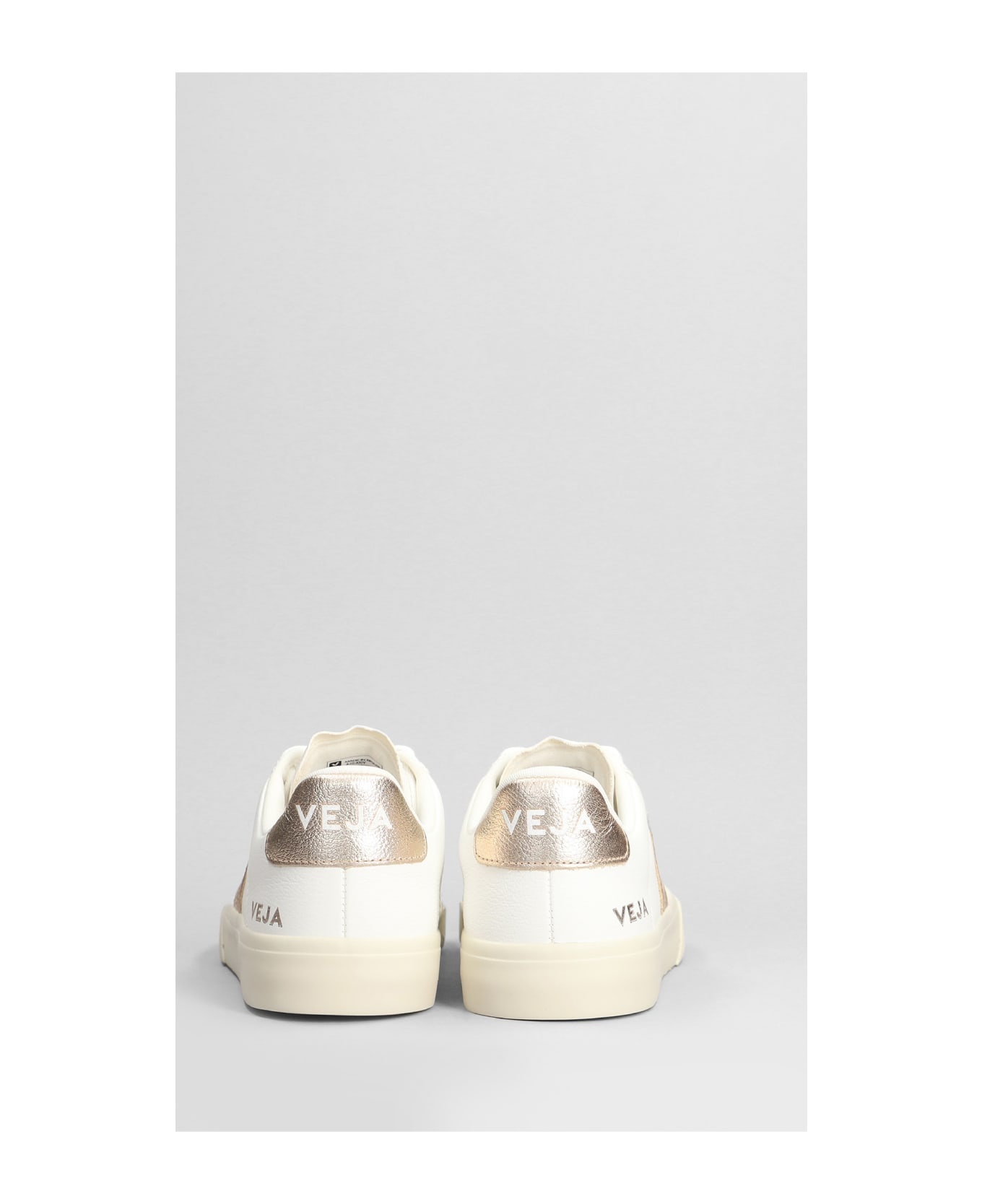 Campo Sneakers In White Leather - 4