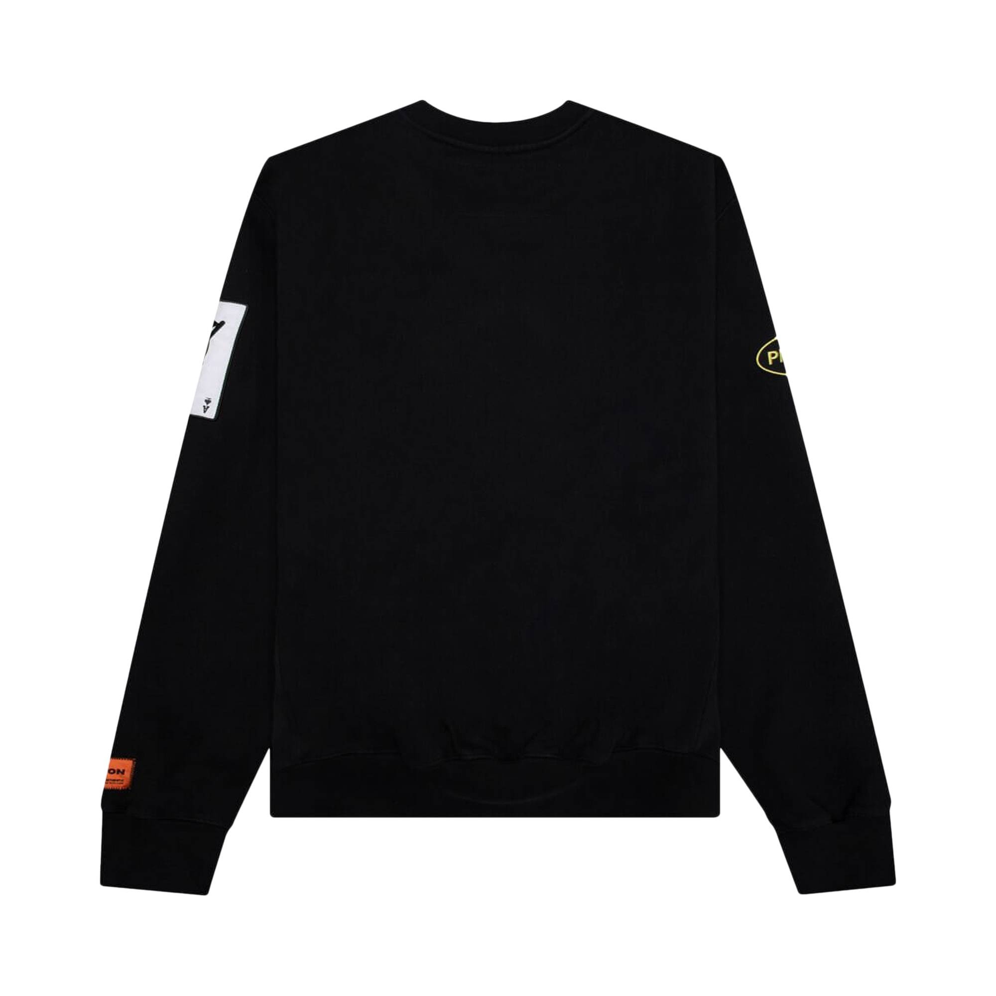 Heron Preston Preston Racing Crewneck 'Black/White' - 2