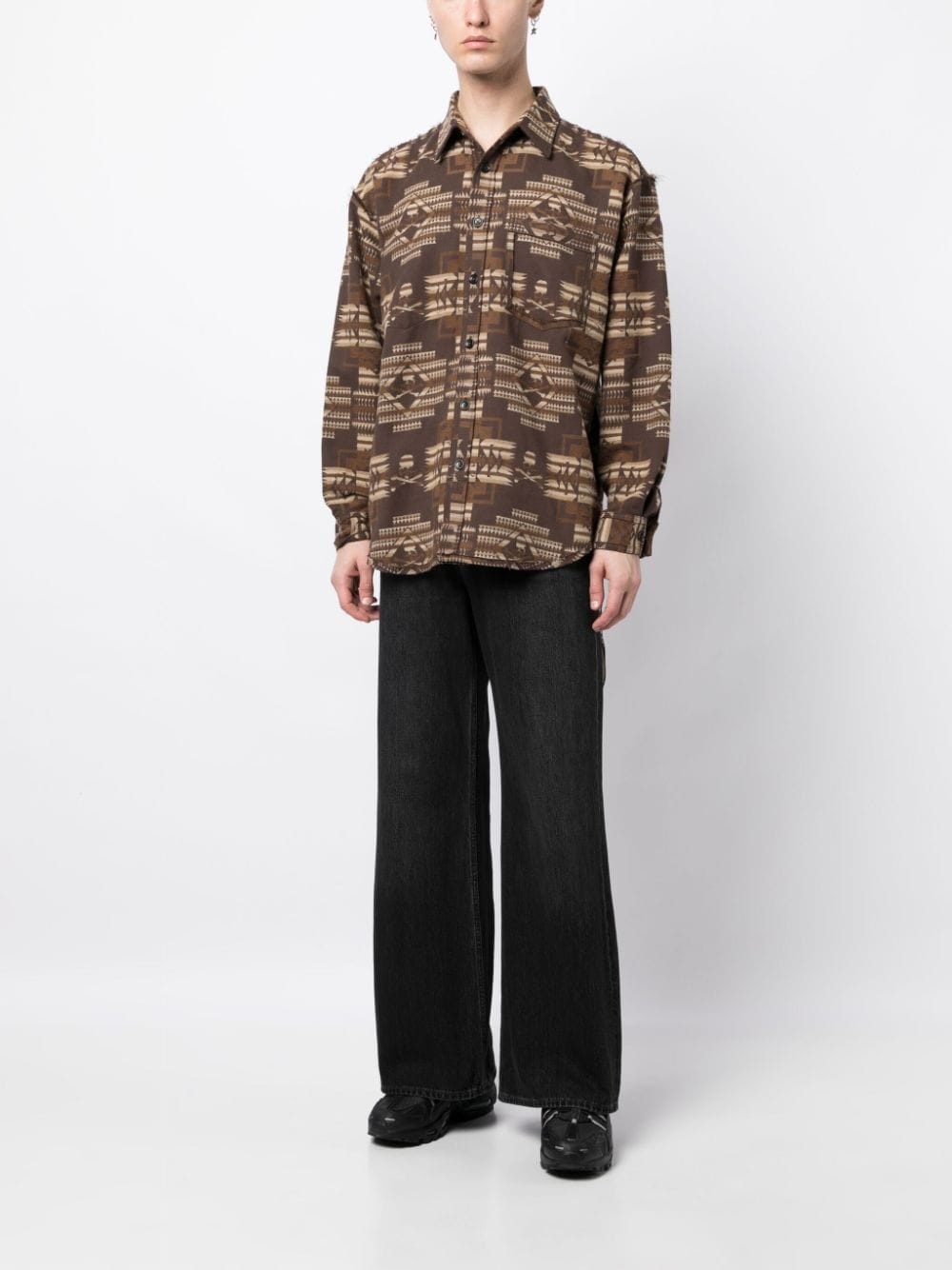 Chimayo jacquard cotton shirt - 2