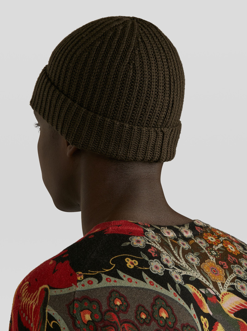 Etro KNITTED BERET WITH ETRO CUBE LOGO outlook