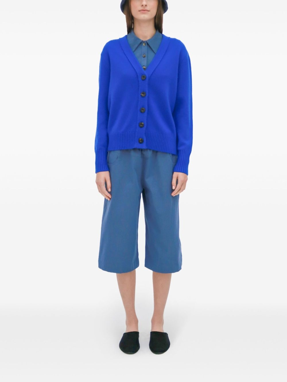 knee-length shorts - 3