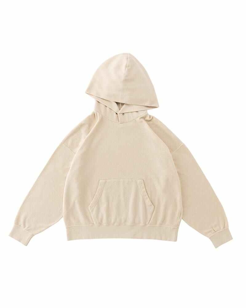 AMPLUS SB HOODIE P.O. (C/WS PILE) IVORY - 1