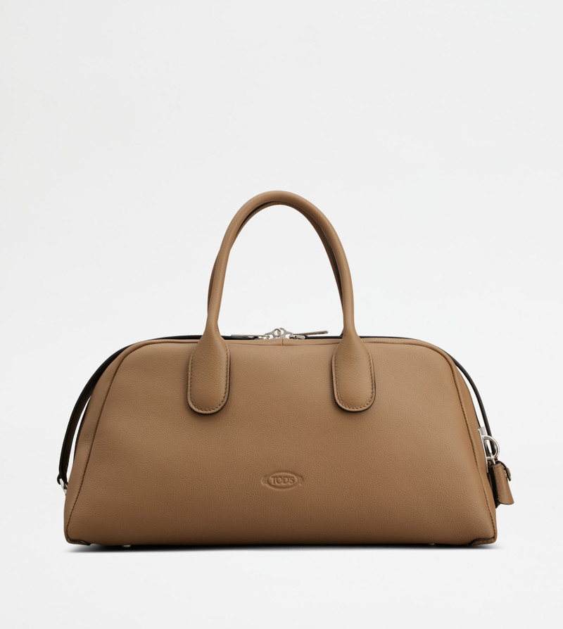 TOD'S DARSENA IN LEATHER MEDIUM - BROWN 1