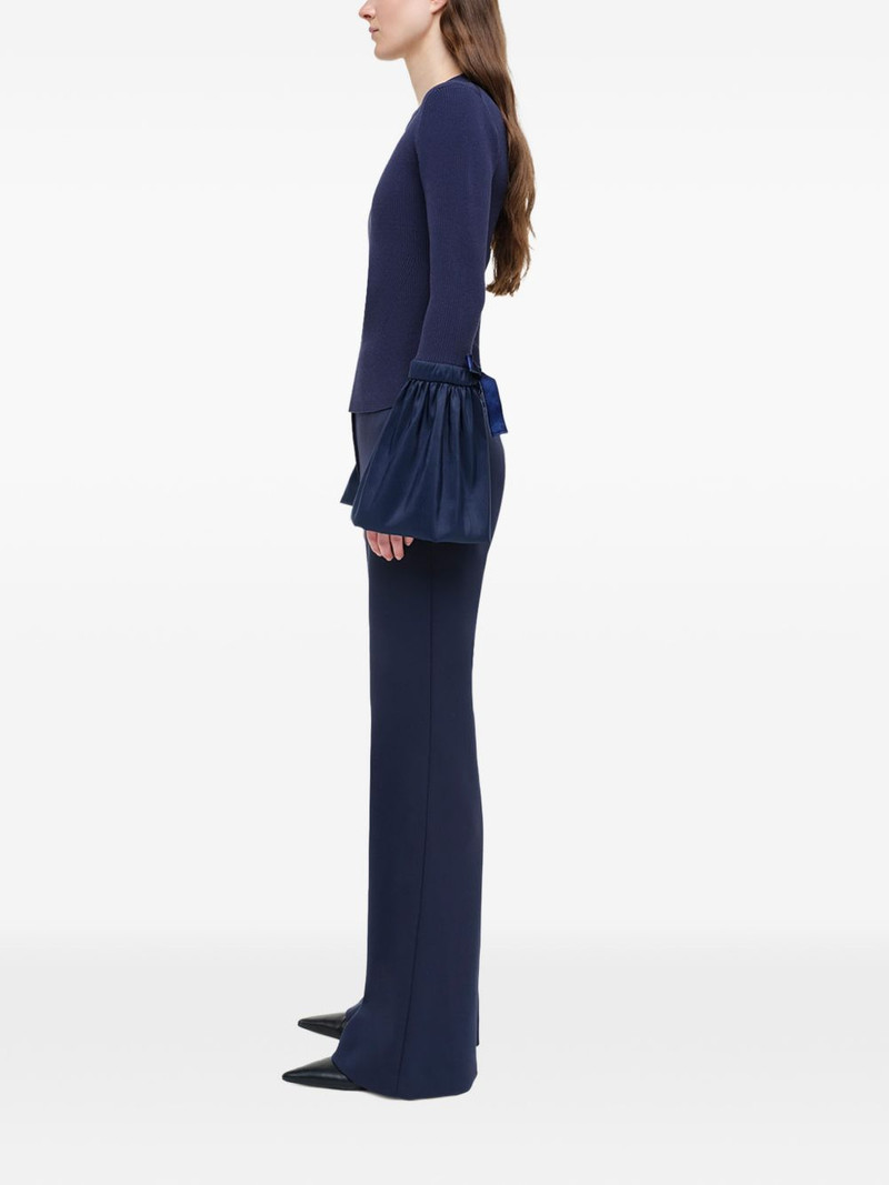 Agata taffeta knitted top 3