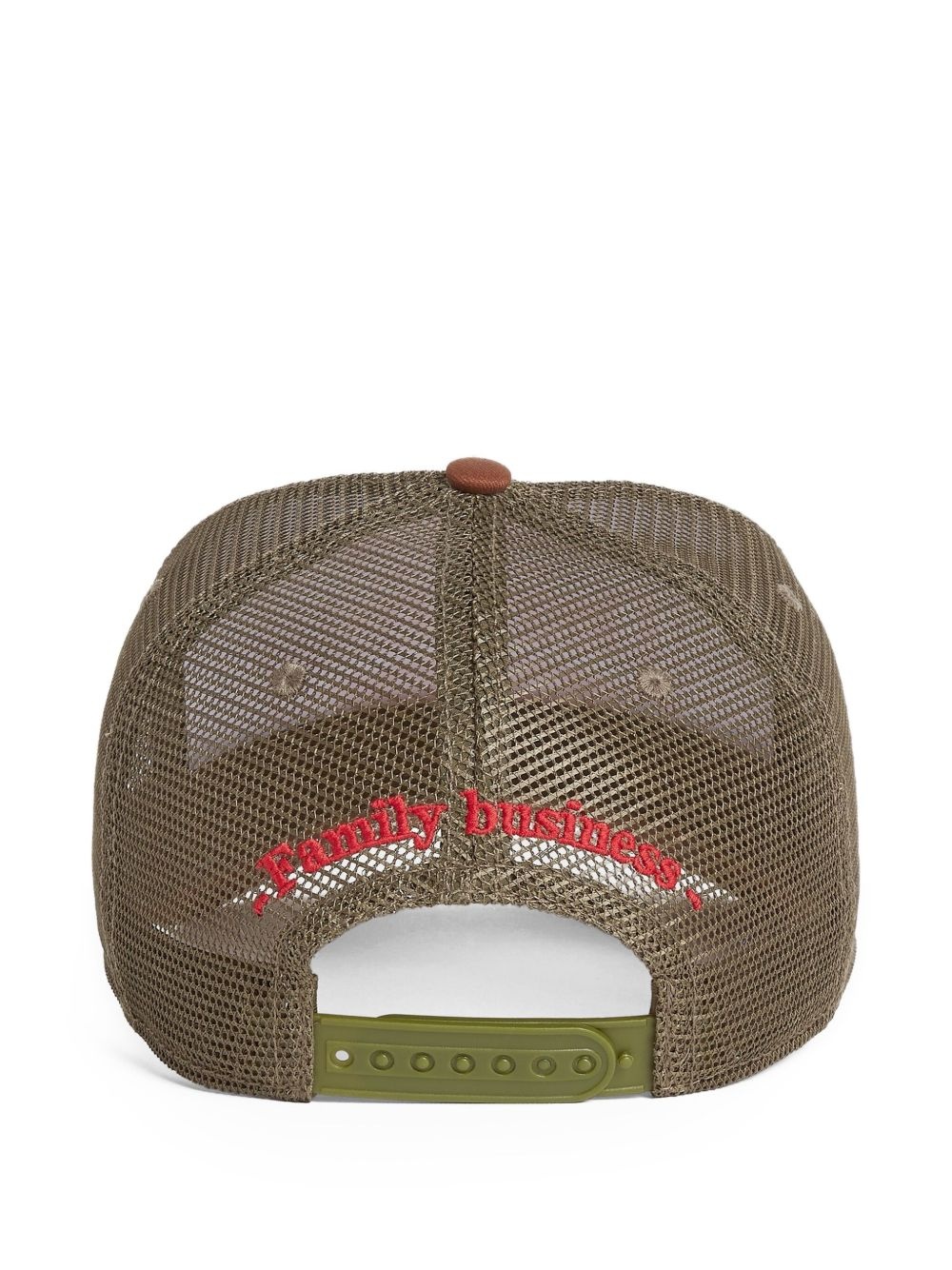 logo-print trucker cap - 2